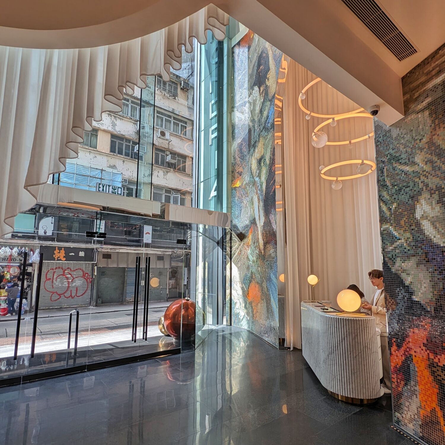 Mondrian Hong Kong Lobby