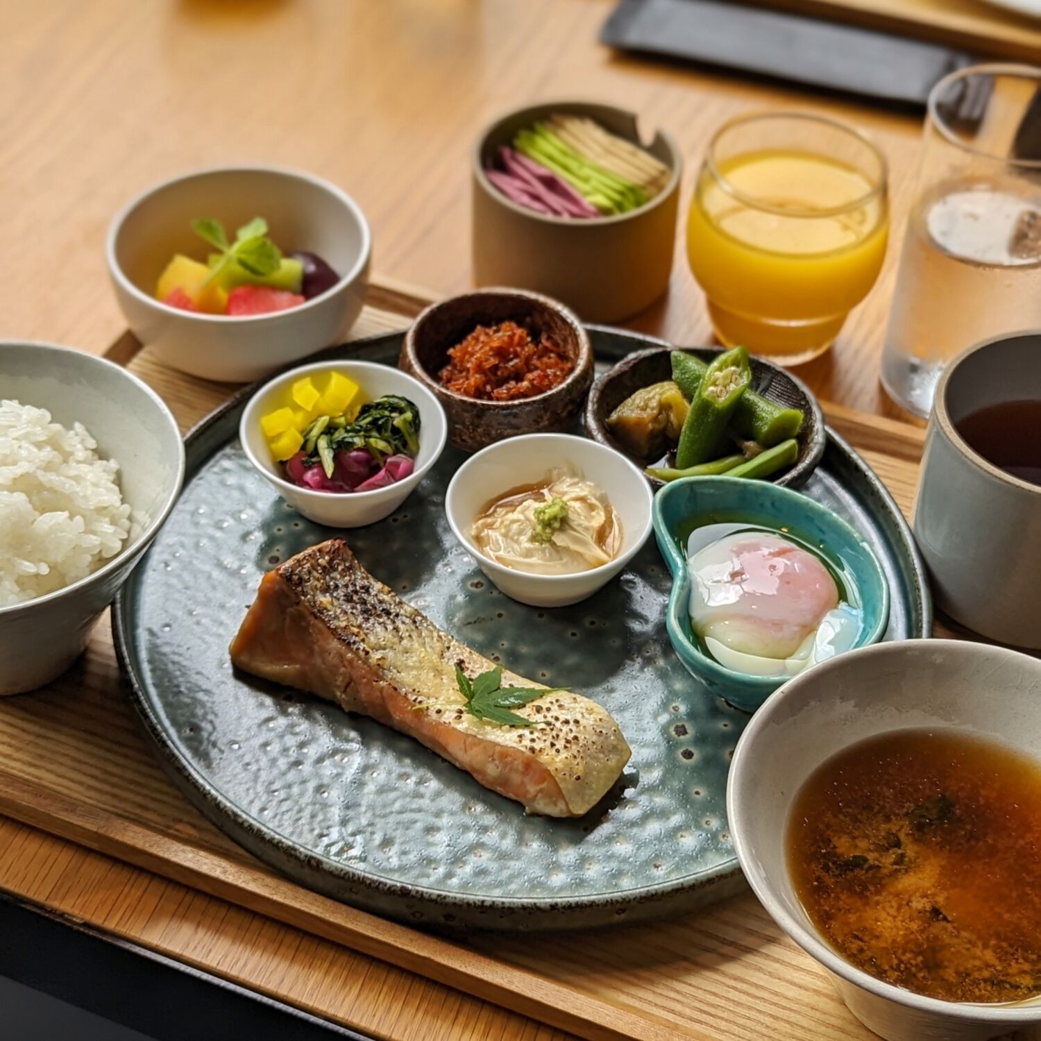 Ace Hotel Kyoto Kōsa Breakfast Japanese Breakfast