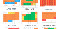 2025 disney crowd calendar